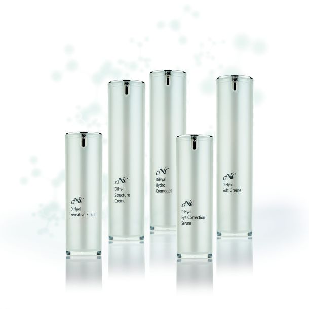 CNC Skincare DiHyal Serie mit Structure Creme und Eye Correction Serum